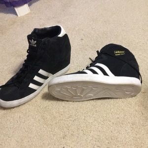 Adidas women’s wedge sneakers
